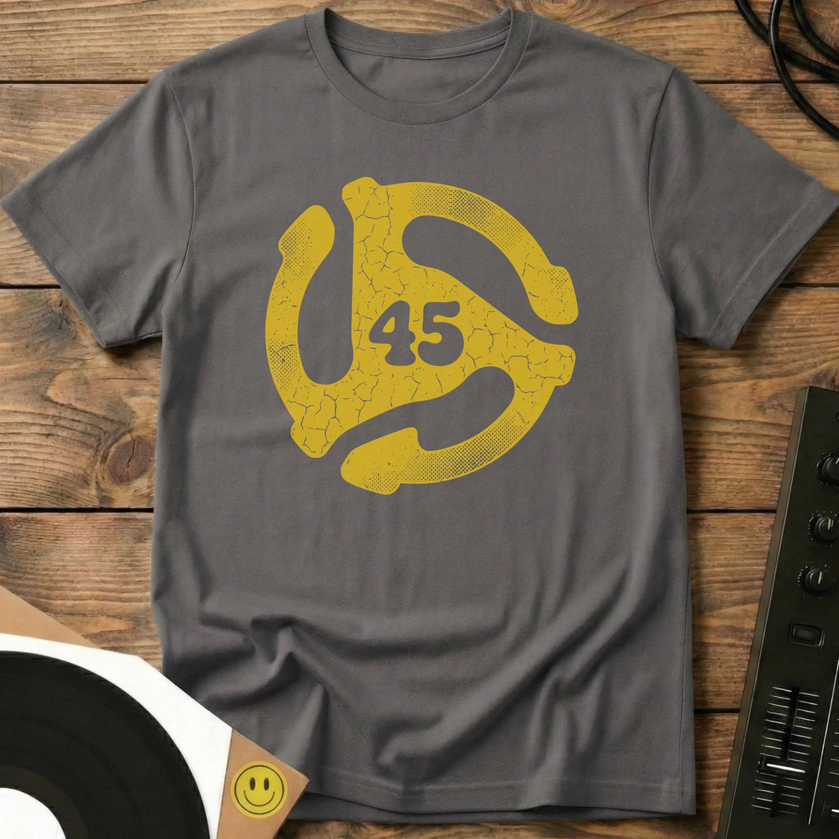 45 Adapter T-Shirt Charcoal / S 45 Adapter T-Shirt