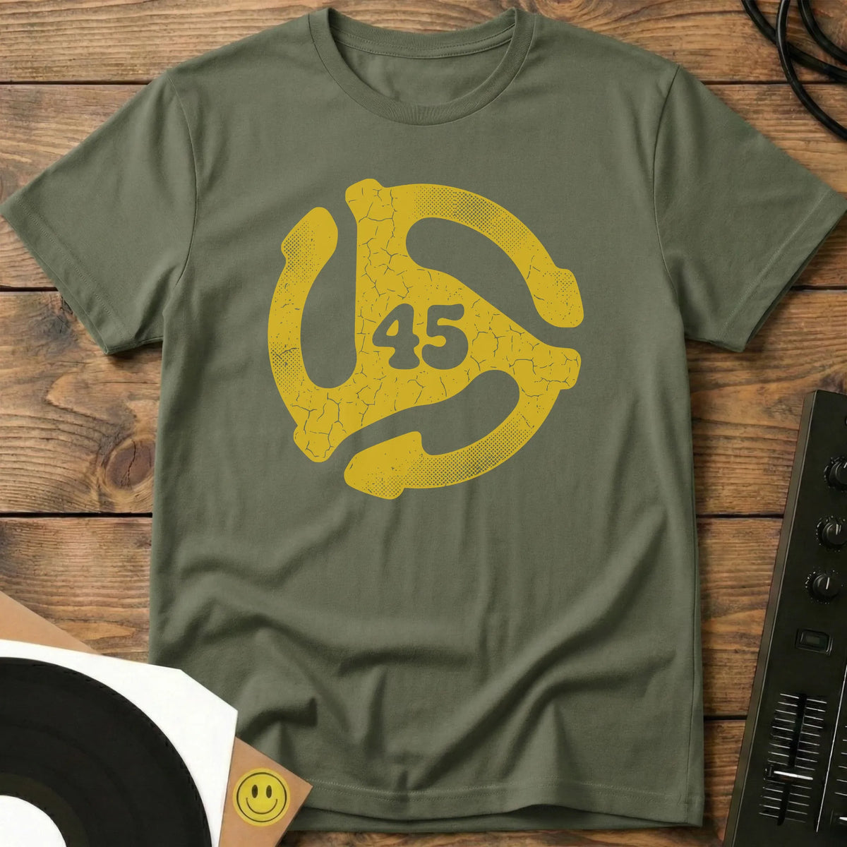 45 Adapter T-Shirt Military Green / S 45 Adapter T-Shirt