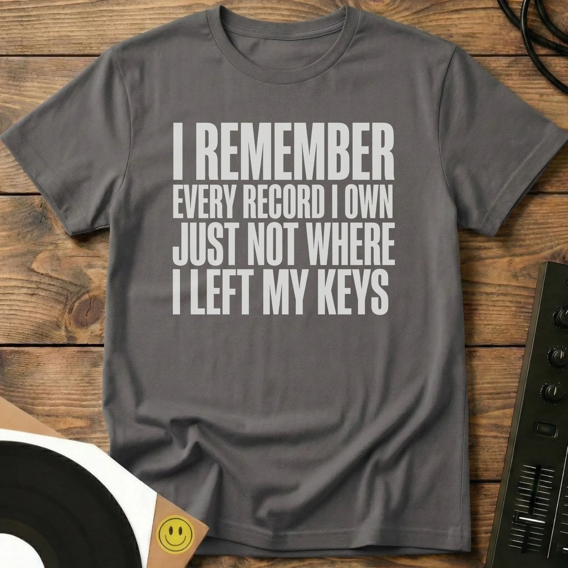 Every Record I Own T-Shirt Charcoal / S Every Record I Own T-Shirt
