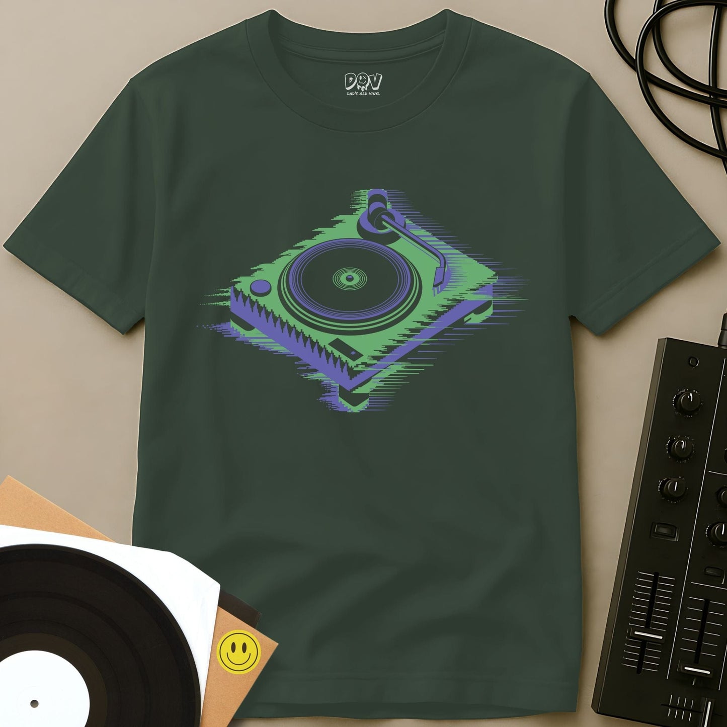 8 Bit Deck T-Shirt Military Green / S 8 Bit Deck T-Shirt