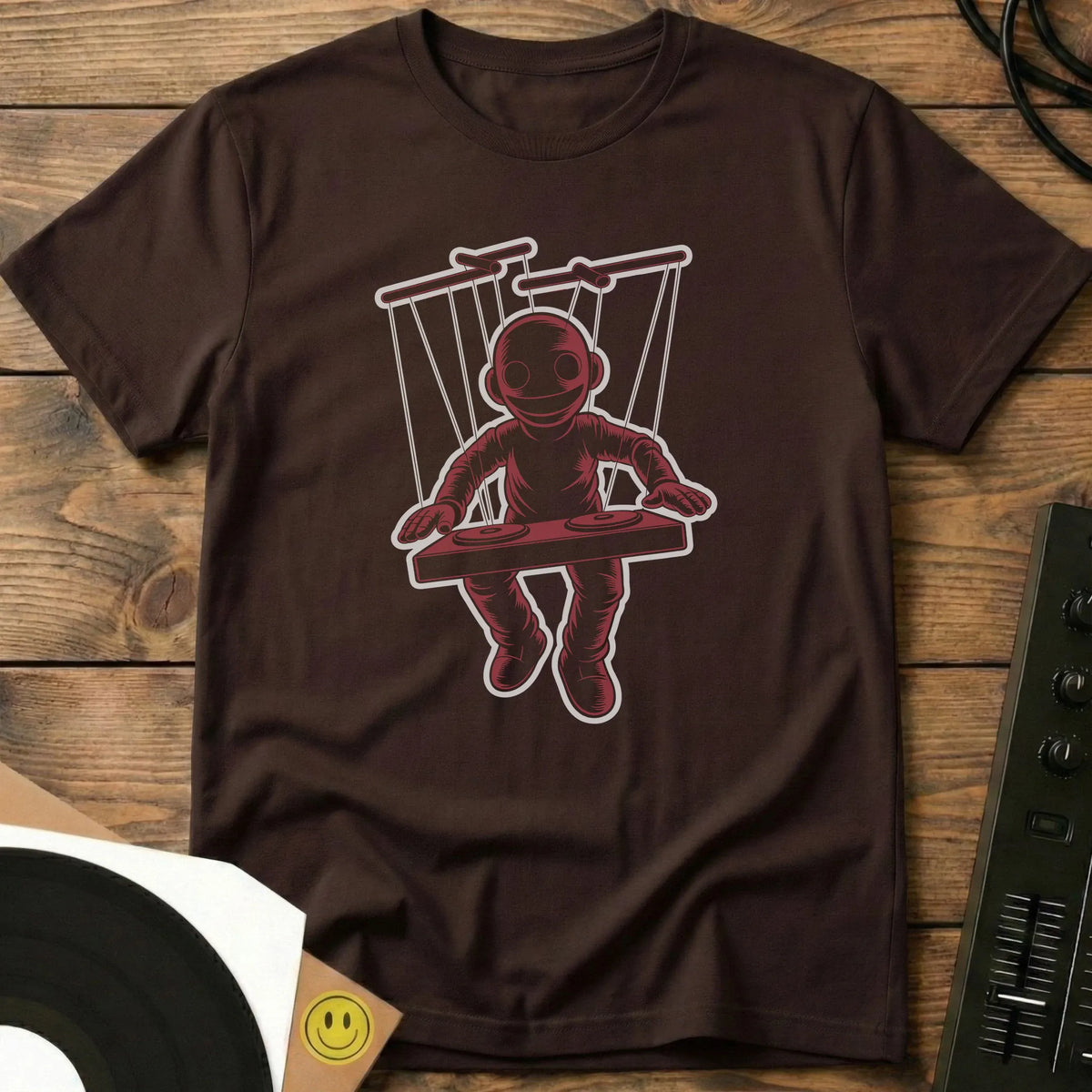 Puppet DJ T-Shirt Dark Chocolate / S Puppet DJ T-Shirt