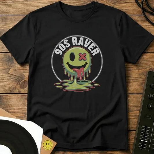 90s Raver T-Shirt Black / S 90s Raver T-Shirt