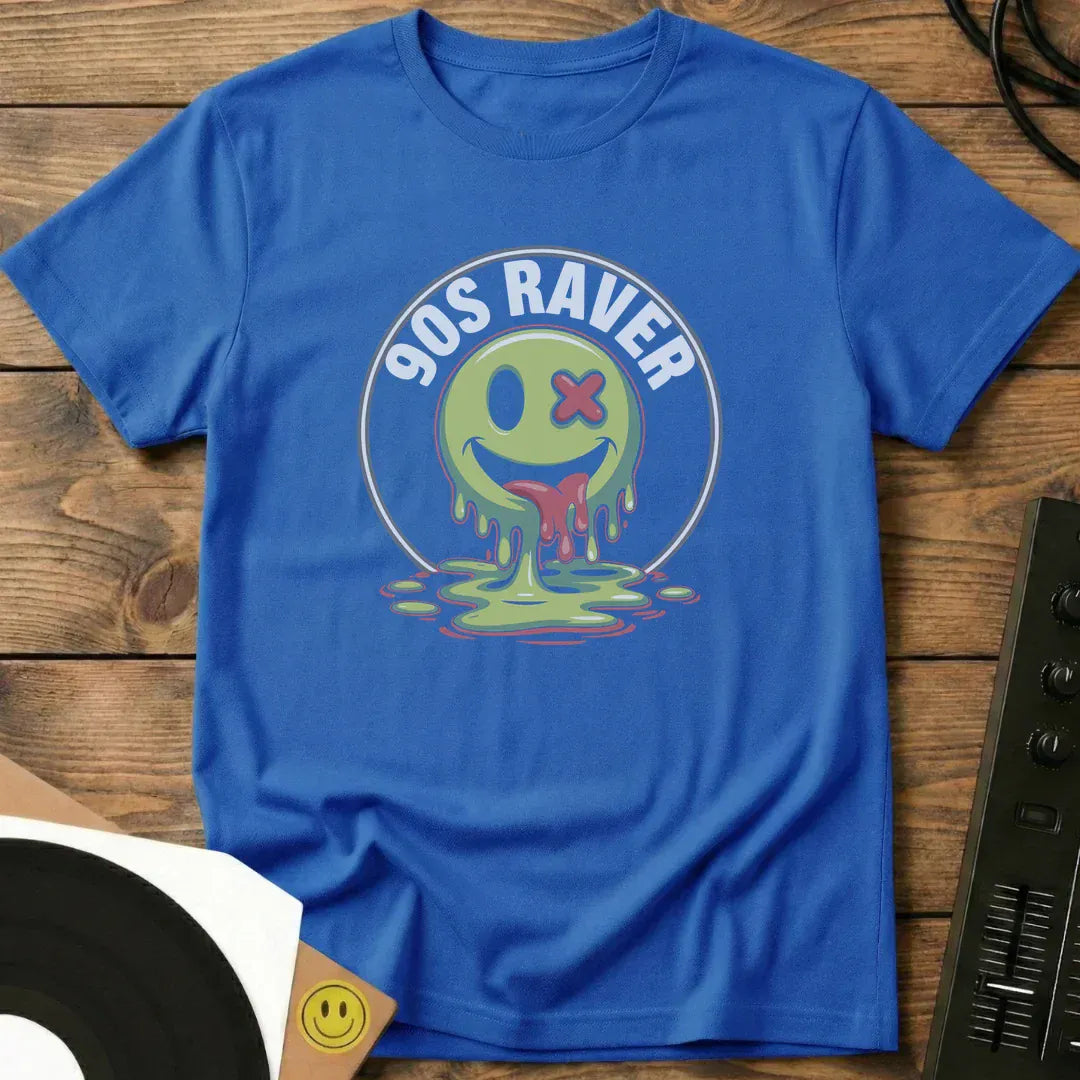 90s Raver T-Shirt Royal / S 90s Raver T-Shirt