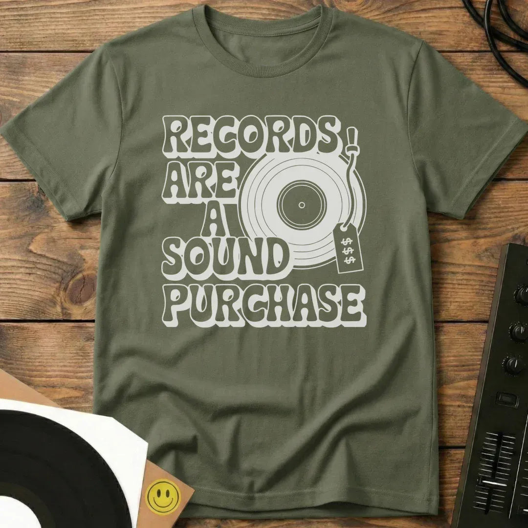 A Sound Purchase T-Shirt Military Green / S A Sound Purchase T-Shirt