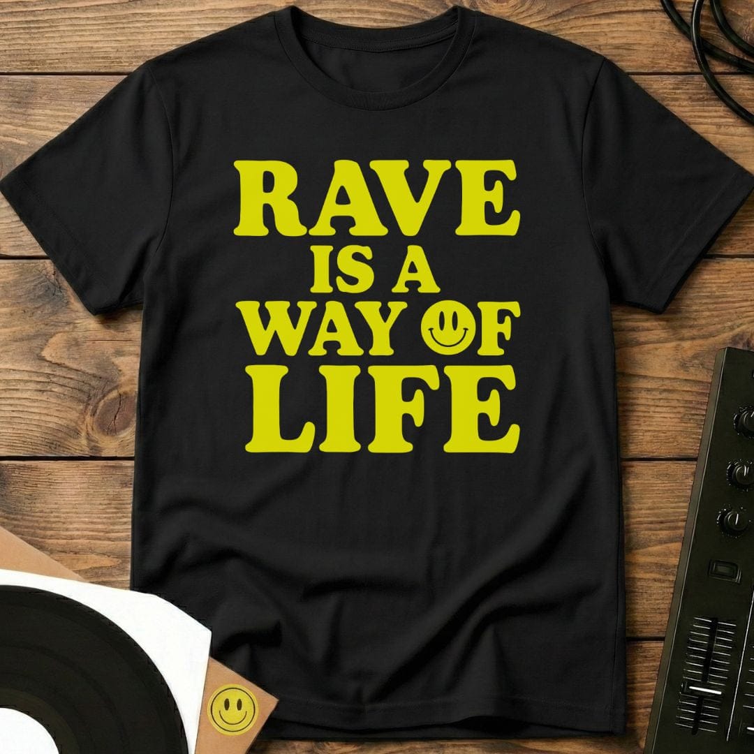 A Way Of Life T-Shirt Black / S A Way Of Life T-Shirt