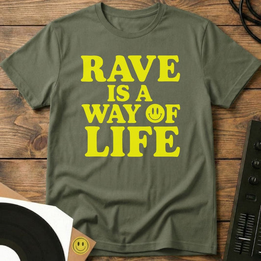 A Way Of Life T-Shirt Military Green / S A Way Of Life T-Shirt