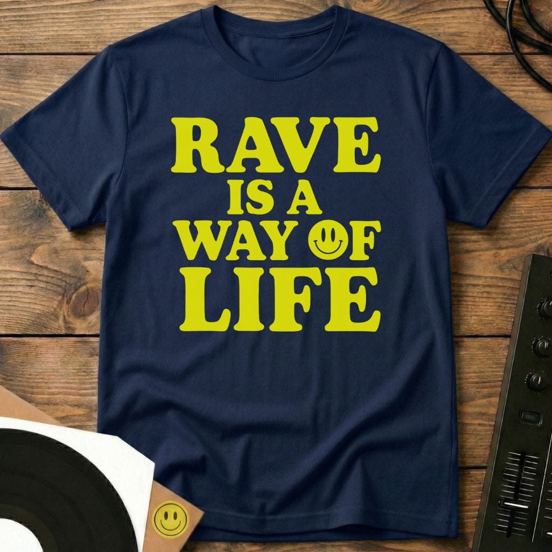 A Way Of Life T-Shirt Navy / S A Way Of Life T-Shirt