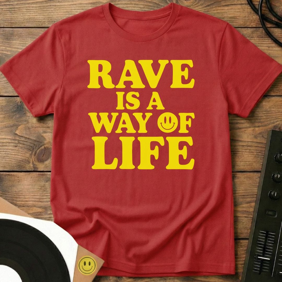 A Way Of Life T-Shirt Red / S A Way Of Life T-Shirt