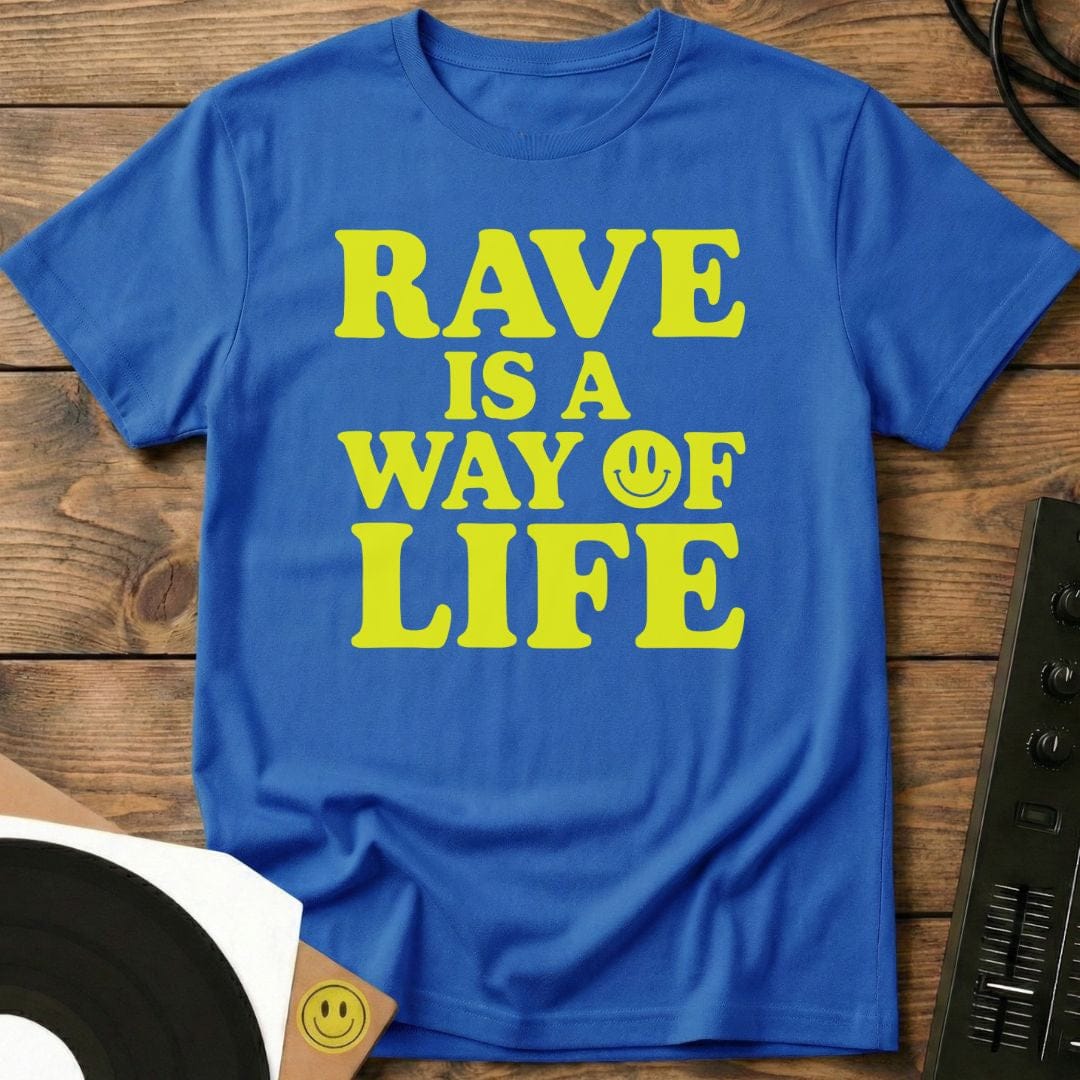 A Way Of Life T-Shirt Royal / S A Way Of Life T-Shirt