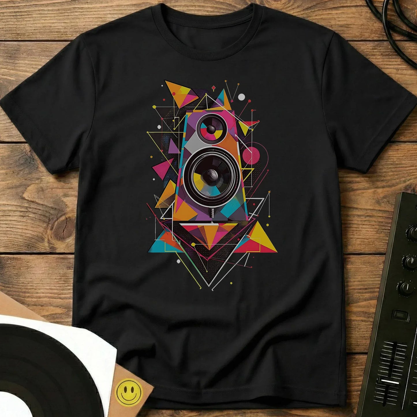 Abstract Audio T-Shirt Black / S Abstract Audio T-Shirt