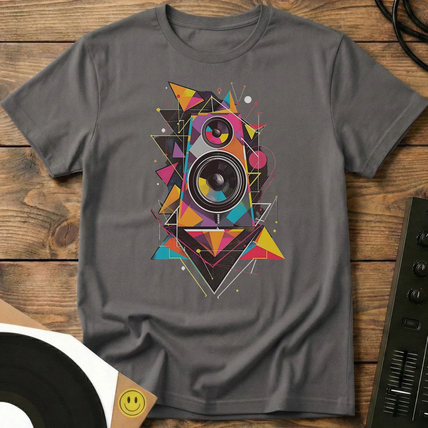 Abstract Audio T-Shirt Charcoal / S Abstract Audio T-Shirt