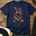Abstract Audio T-Shirt Navy / S Abstract Audio T-Shirt