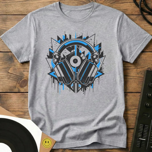Abstract Headphones T-Shirt Sport Grey / S Abstract Headphones T-Shirt