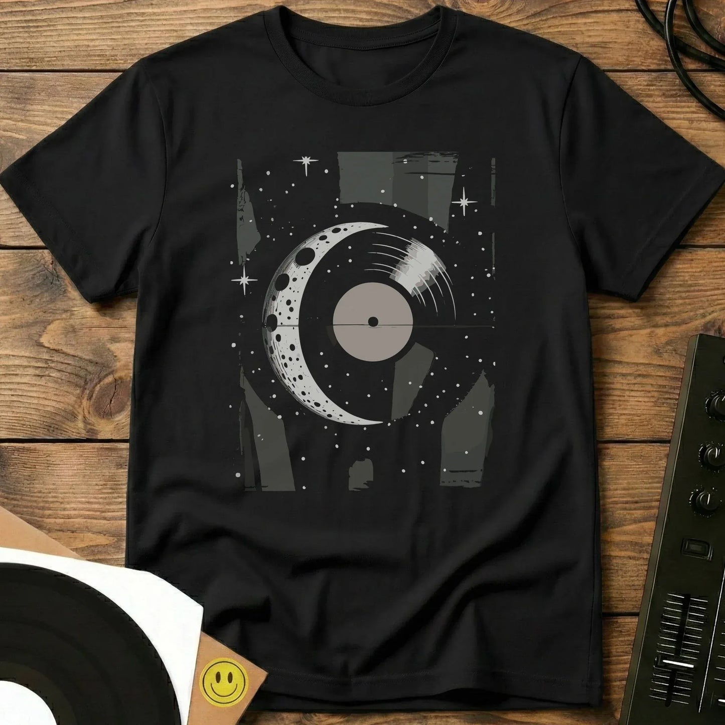Abstract Vinyl Eclipse T-Shirt Black / S Abstract Vinyl Eclipse T-Shirt