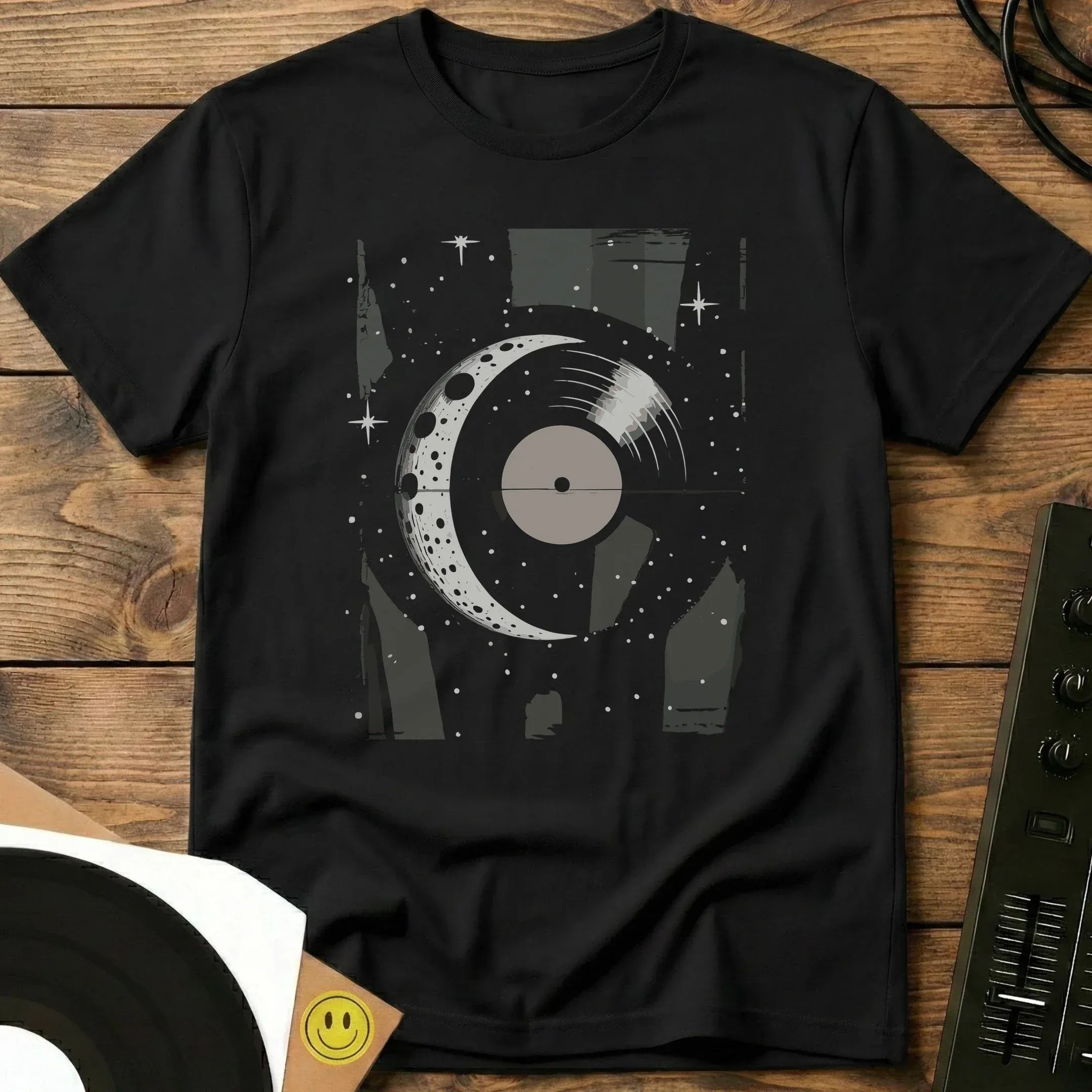 Abstract Vinyl Eclipse T-Shirt Black / S Abstract Vinyl Eclipse T-Shirt