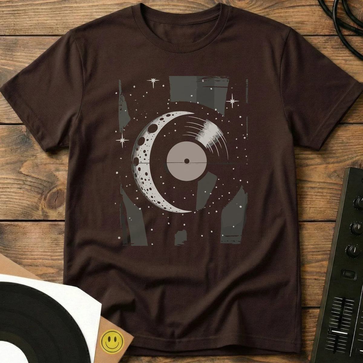 Abstract Vinyl Eclipse T-Shirt Dark Chocolate / S Abstract Vinyl Eclipse T-Shirt