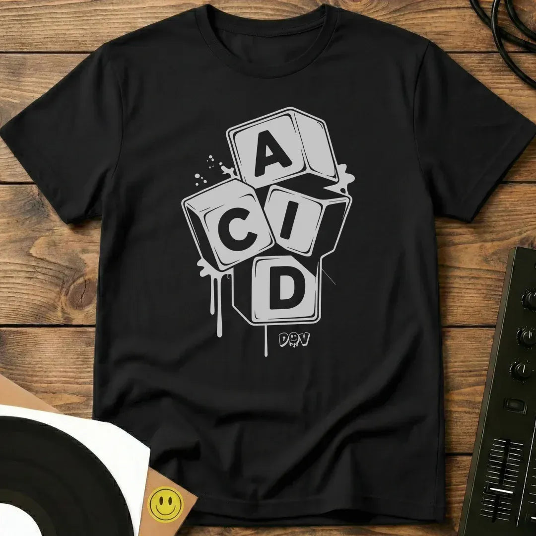 Acid Cube T-Shirt Black / S Acid Cube T-Shirt