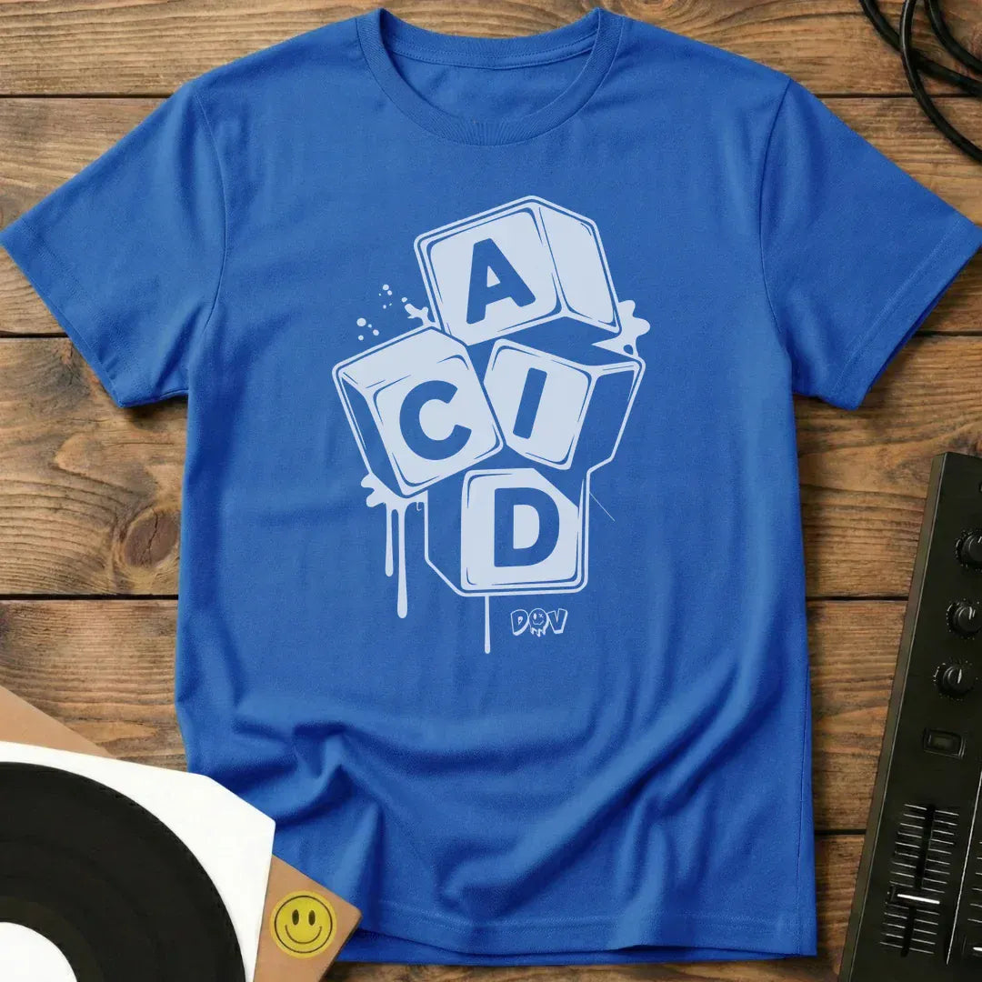 Acid Cube T-Shirt Royal / S Acid Cube T-Shirt