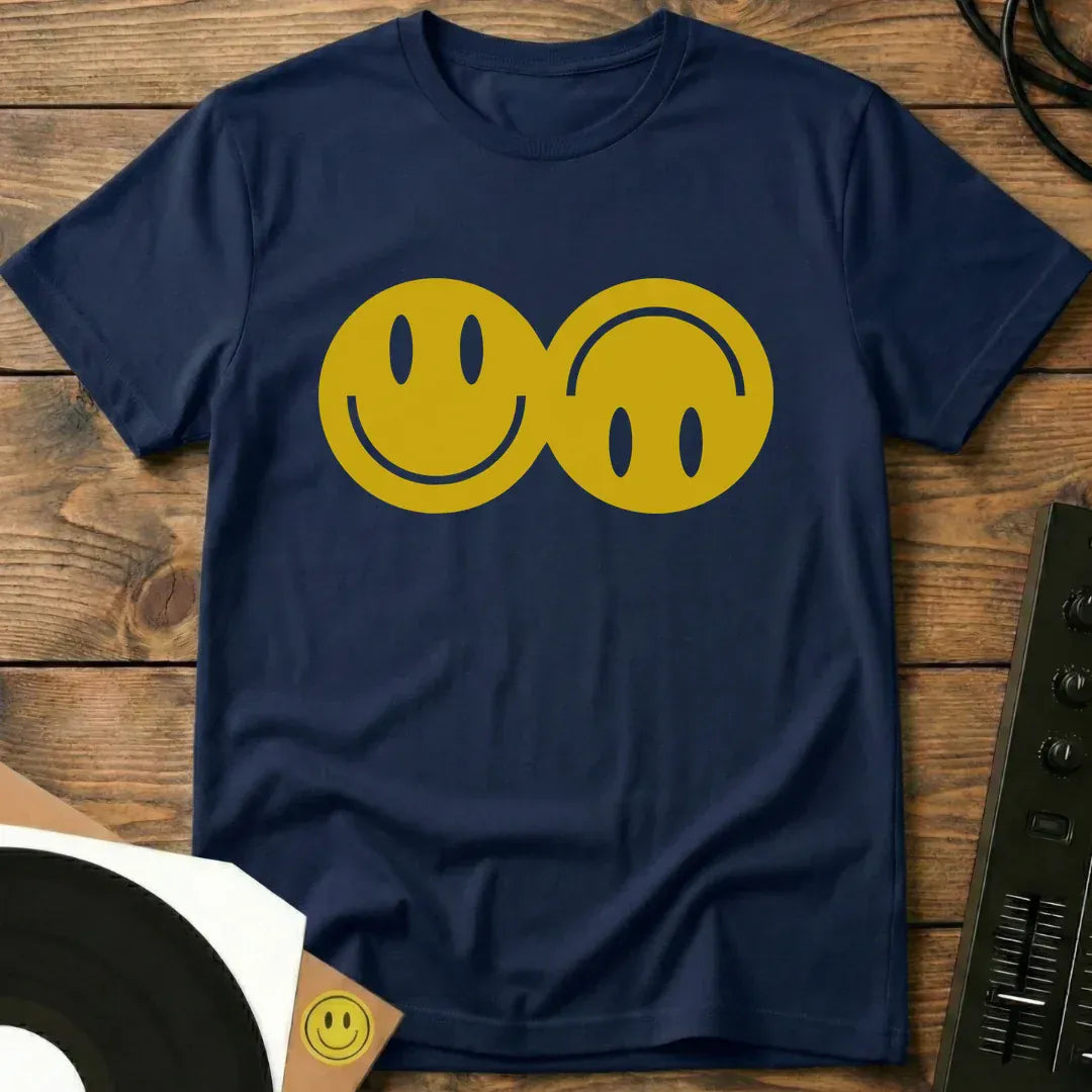 Acid Reflection T-Shirt Navy / S Acid Reflection T-Shirt