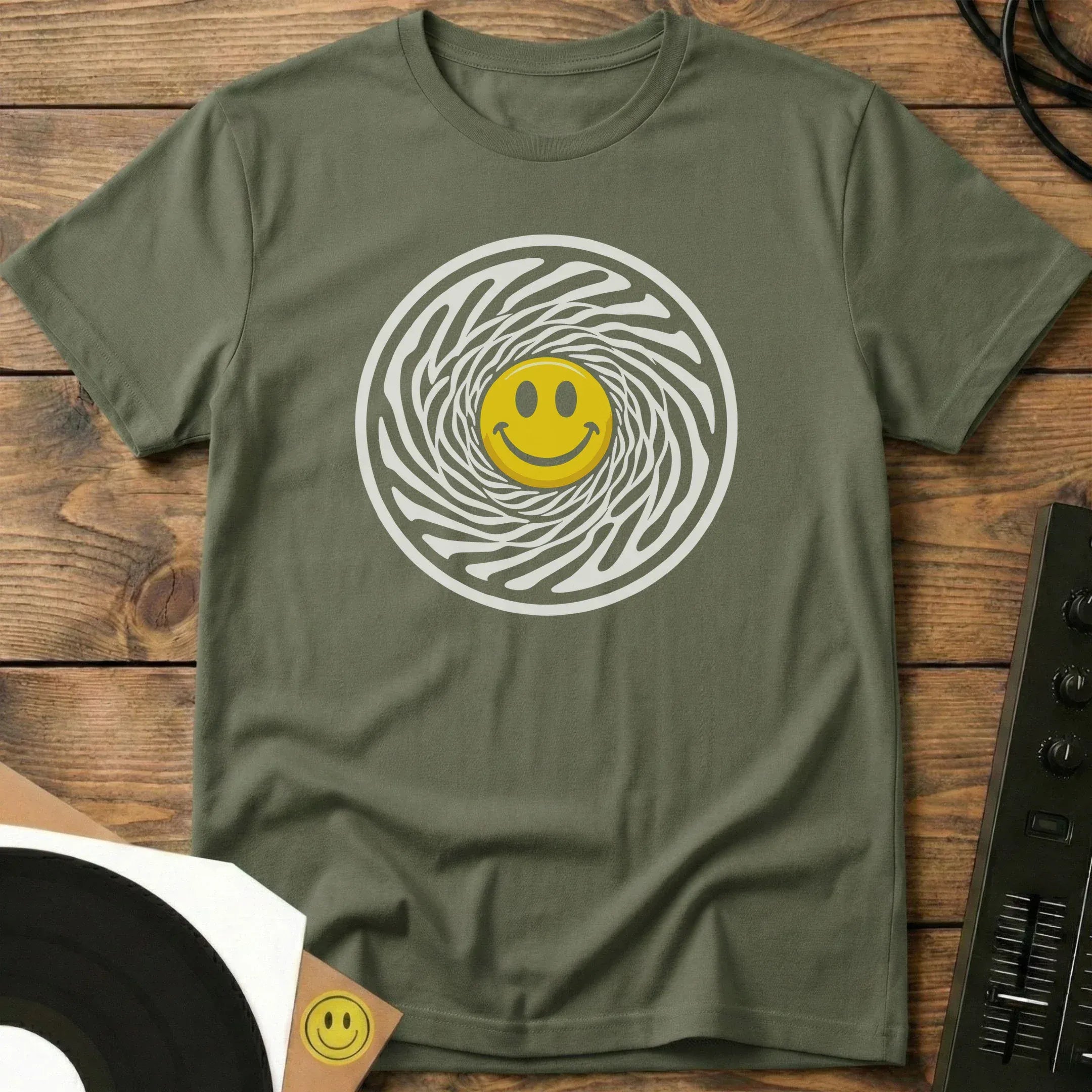 Acid Spinner T-Shirt Military Green / S Acid Spinner T-Shirt