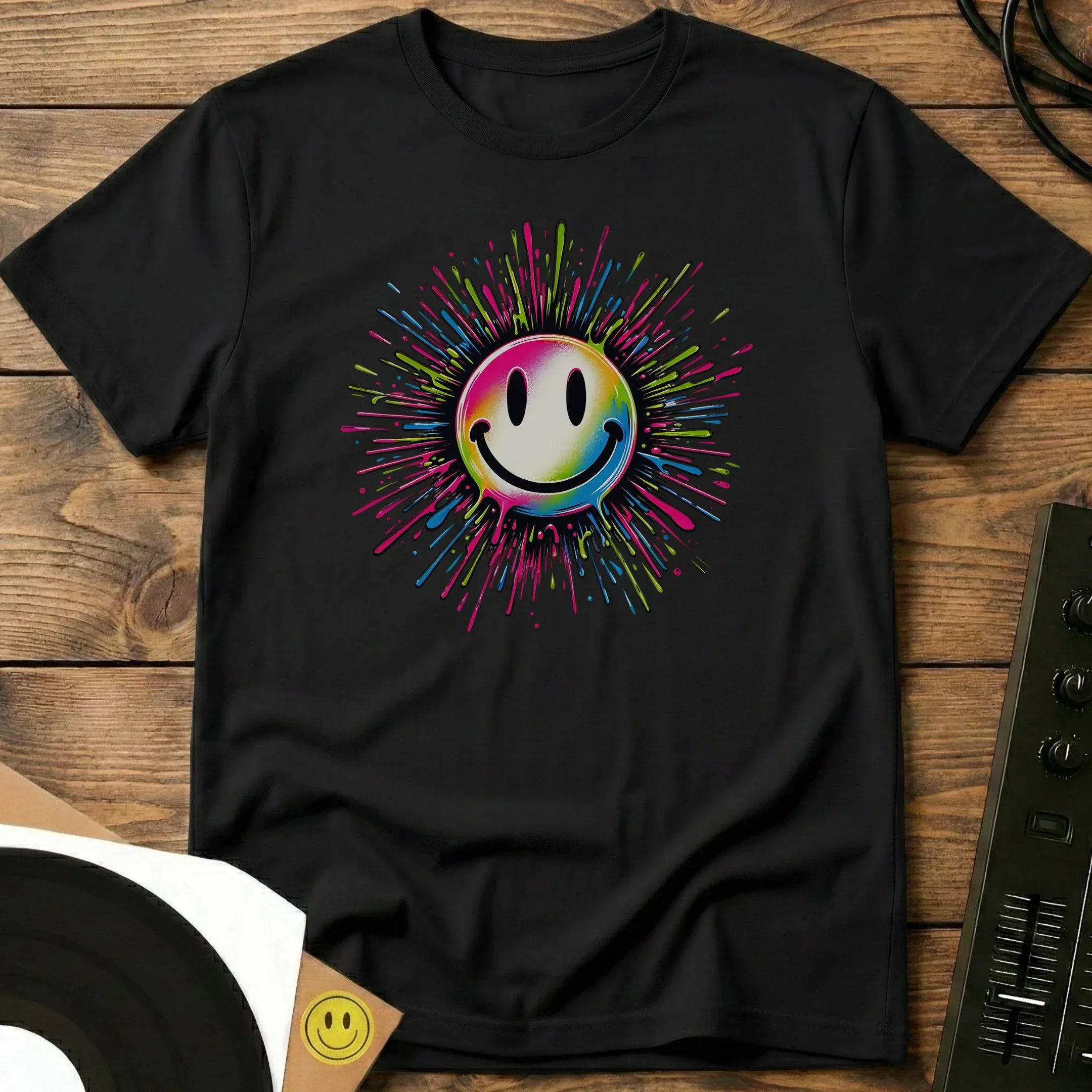 Acid Splash T-Shirt Black / S Acid Splash T-Shirt