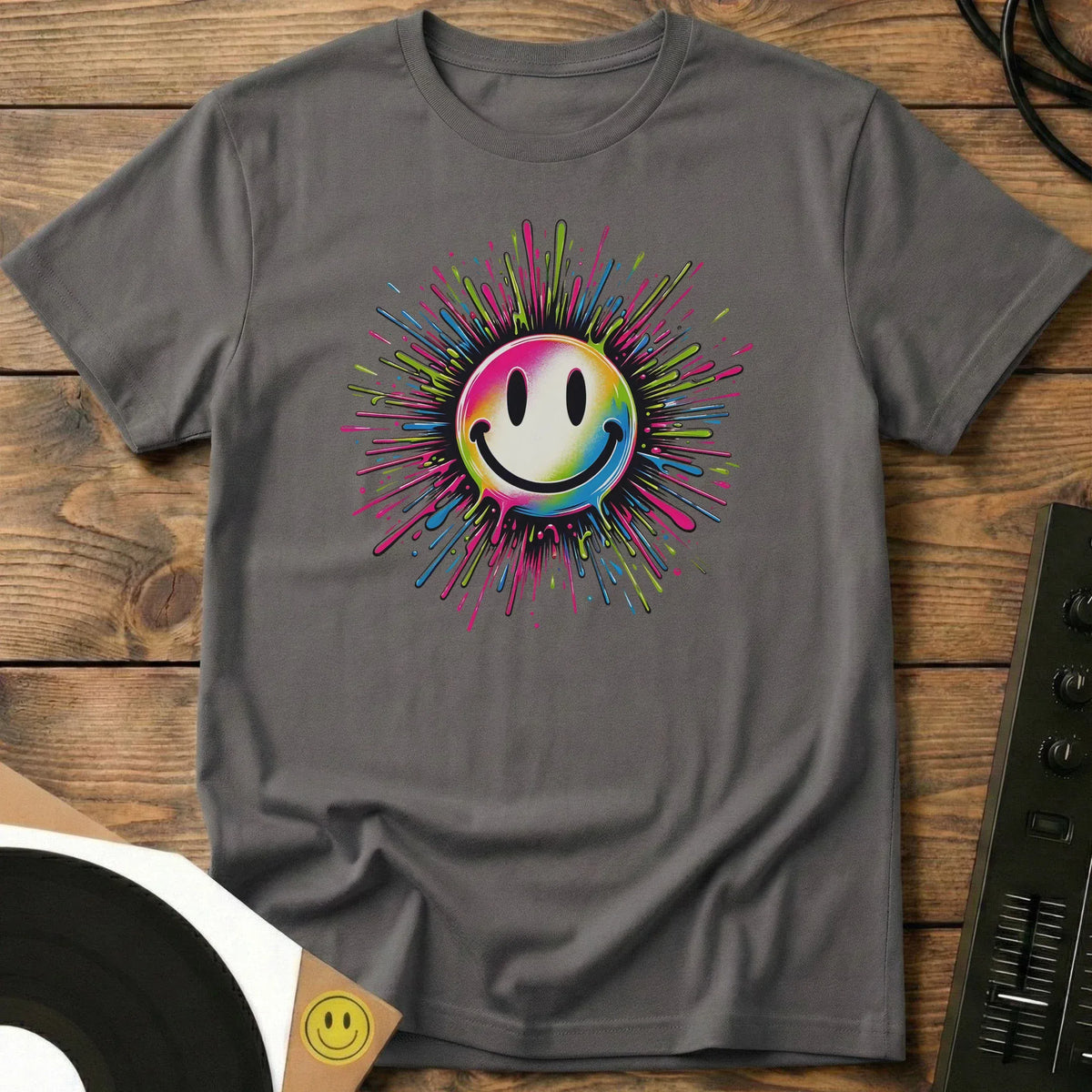 Acid Splash T-Shirt Charcoal / S Acid Splash T-Shirt