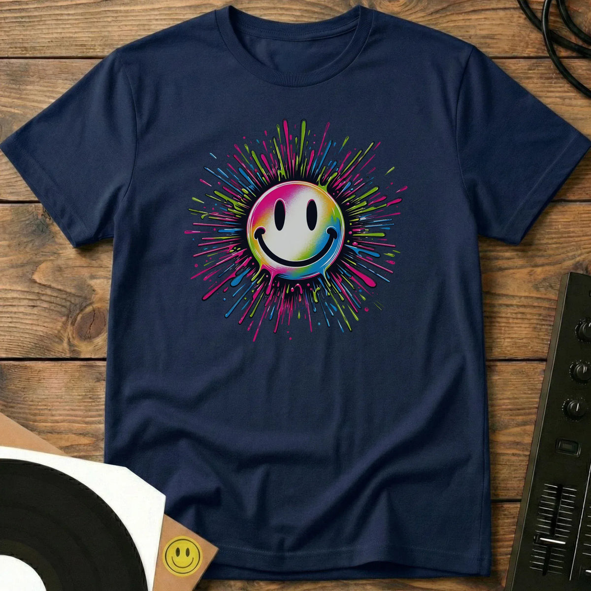 Acid Splash T-Shirt Navy / S Acid Splash T-Shirt