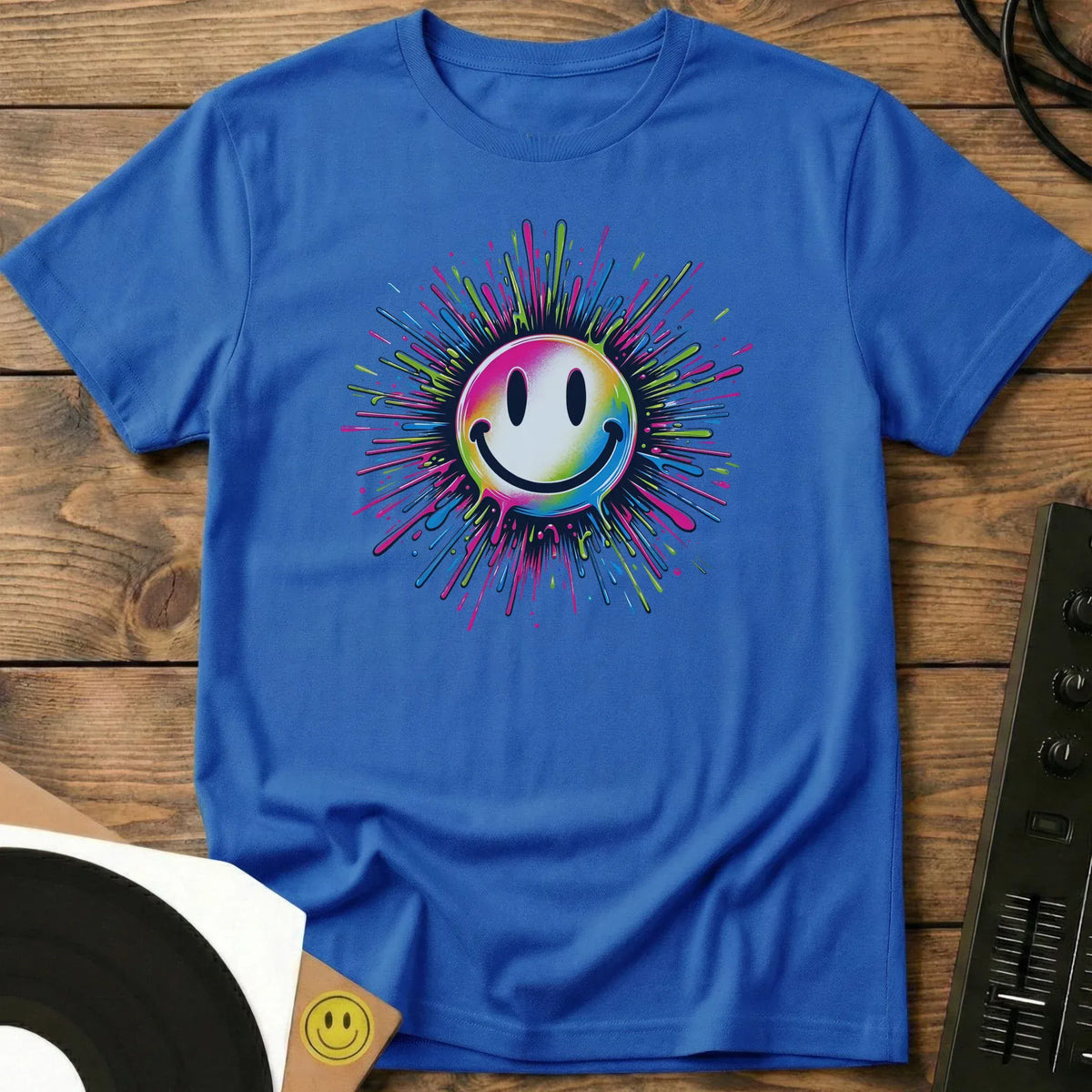 Acid Splash T-Shirt Royal / S Acid Splash T-Shirt