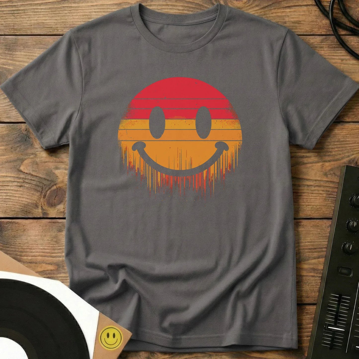 Acid Sunset T-Shirt Charcoal / S Acid Sunset T-Shirt