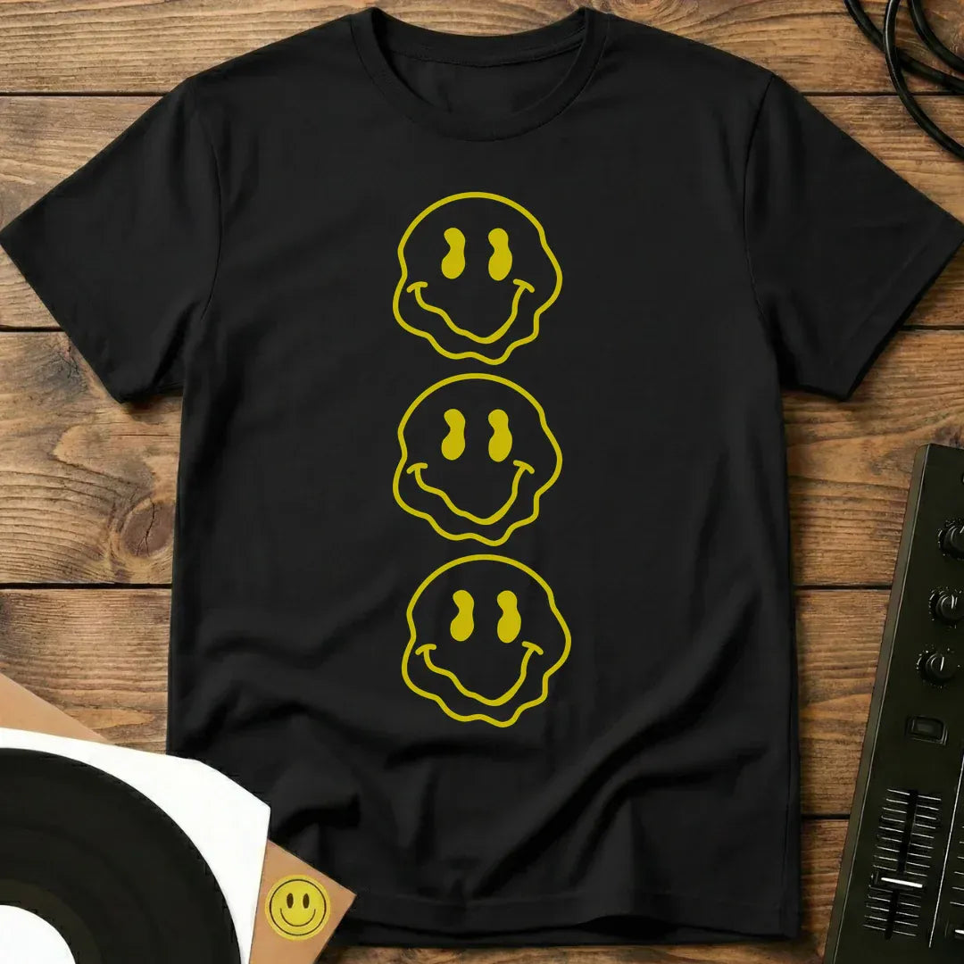 Acid Wobble T-Shirt Black / S Acid Wobble T-Shirt