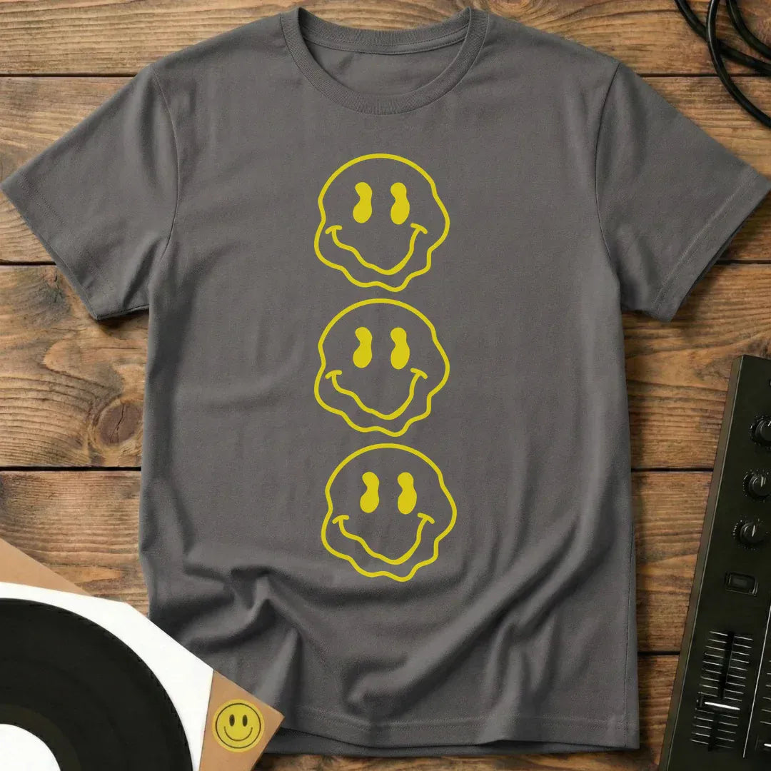 Acid Wobble T-Shirt Charcoal / S Acid Wobble T-Shirt