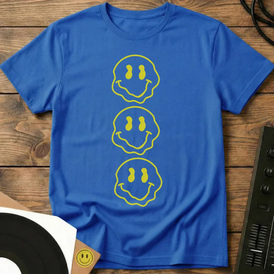 Acid Wobble T-Shirt Royal / S Acid Wobble T-Shirt