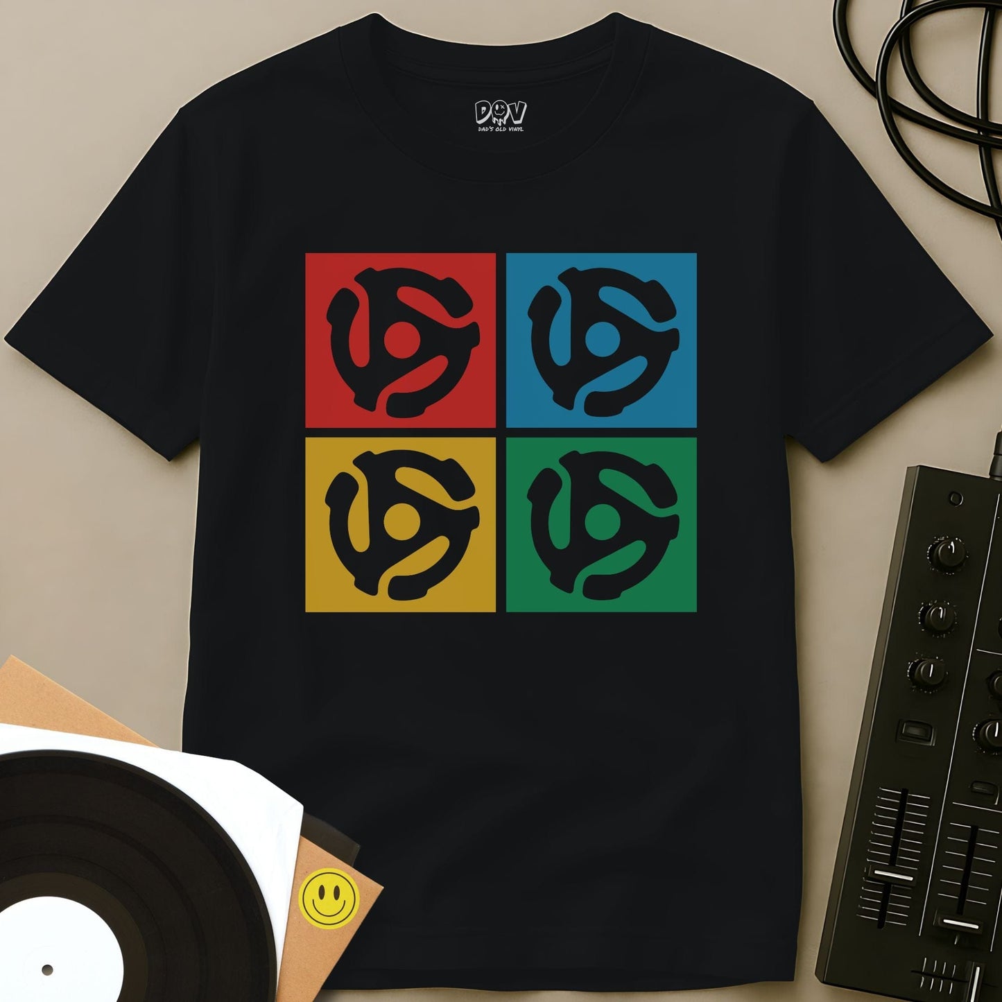 Adapter Grid T-Shirt Black / S Adapter Grid T-Shirt