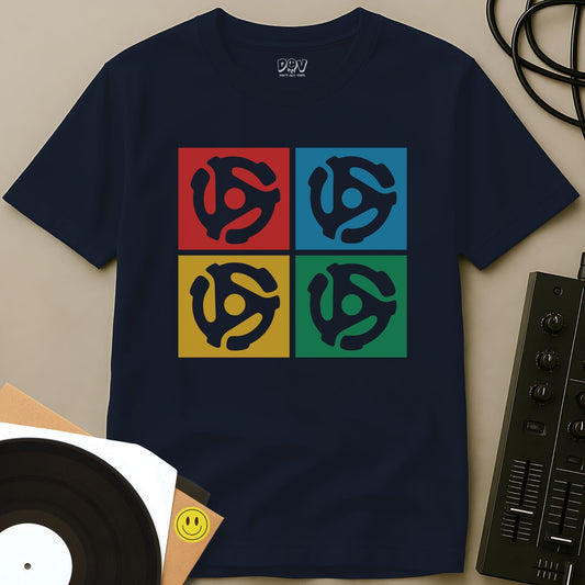 Adapter Grid T-Shirt Navy / S Adapter Grid T-Shirt