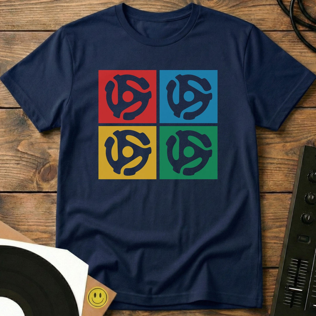 Adapter Grid T-Shirt Navy / S Adapter Grid T-Shirt