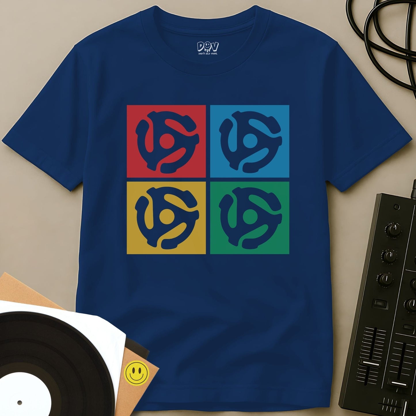 Adapter Grid T-Shirt Royal / S Adapter Grid T-Shirt