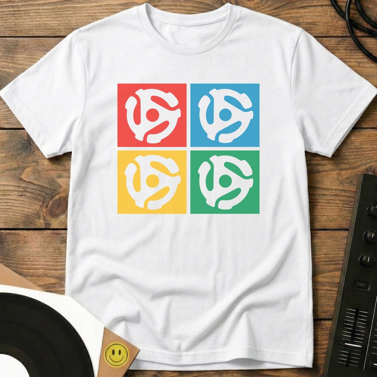 Adapter Grid T-Shirt White / S Adapter Grid T-Shirt