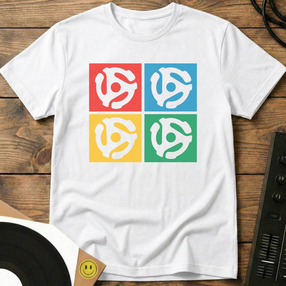 Adapter Grid T-Shirt White / S Adapter Grid T-Shirt