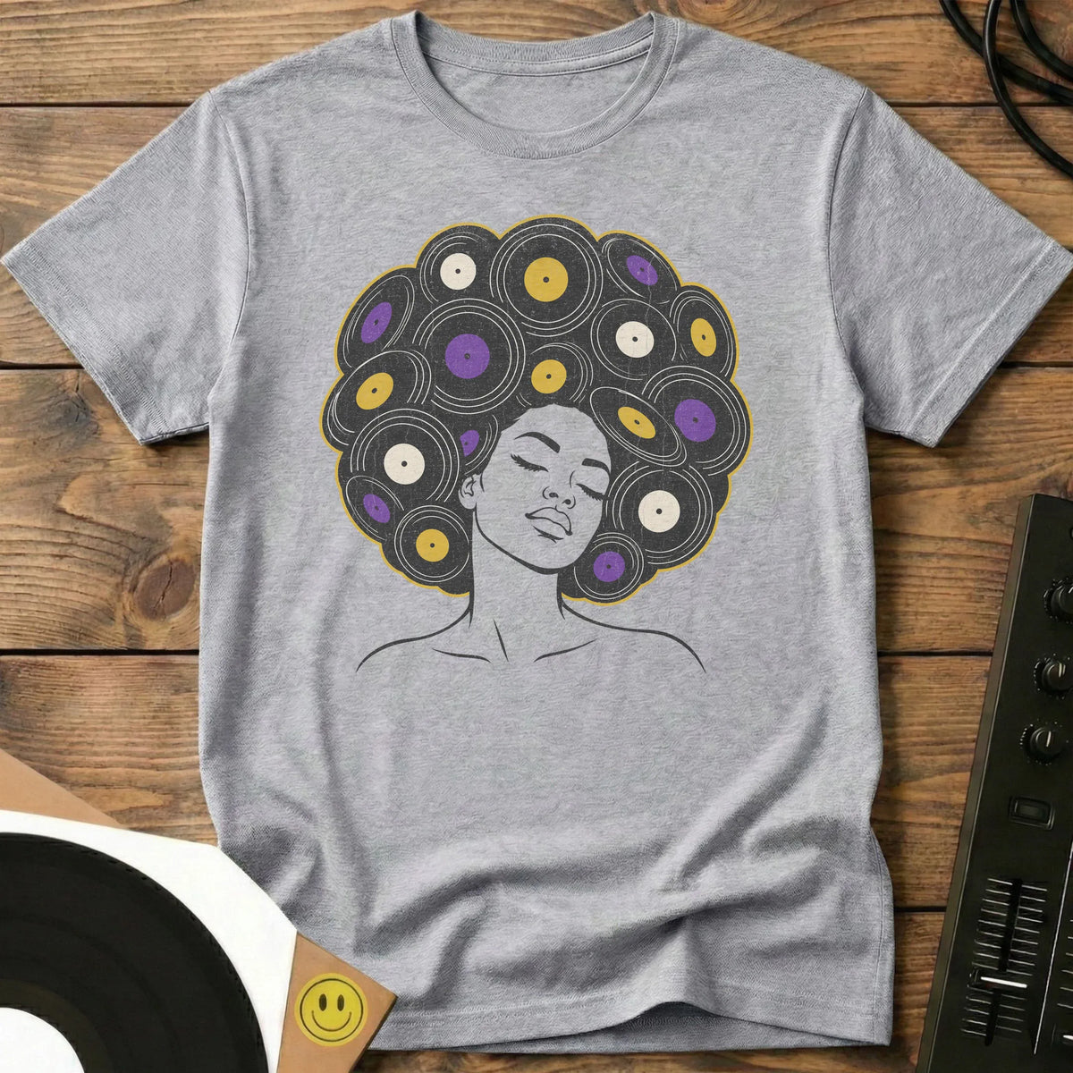 Afro Groove T-Shirt Sport Grey / S Afro Groove T-Shirt