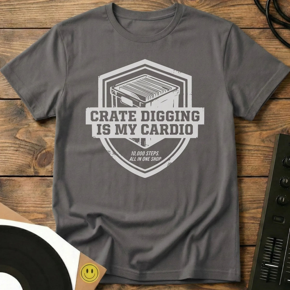 All In One Shop T-Shirt Charcoal / S All In One Shop T-Shirt