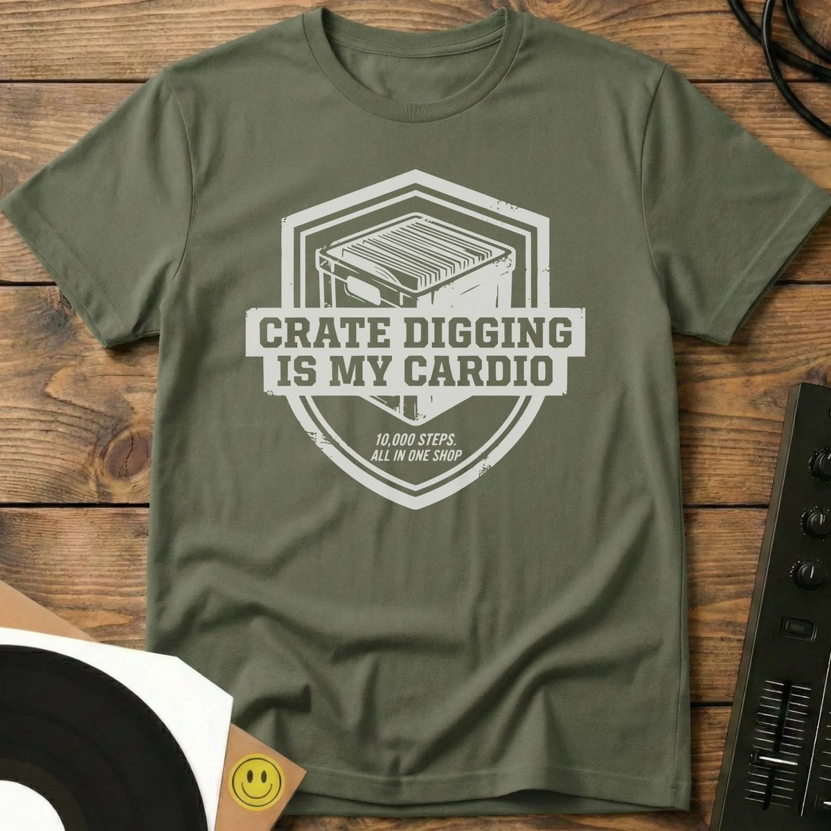 All In One Shop T-Shirt Military Green / S All In One Shop T-Shirt