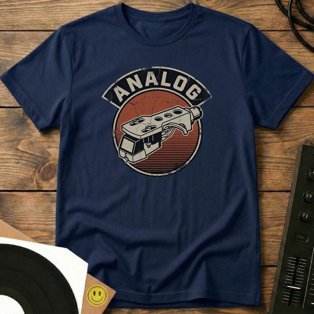 Analog Headshell T-Shirt Navy / S Analog Headshell T-Shirt