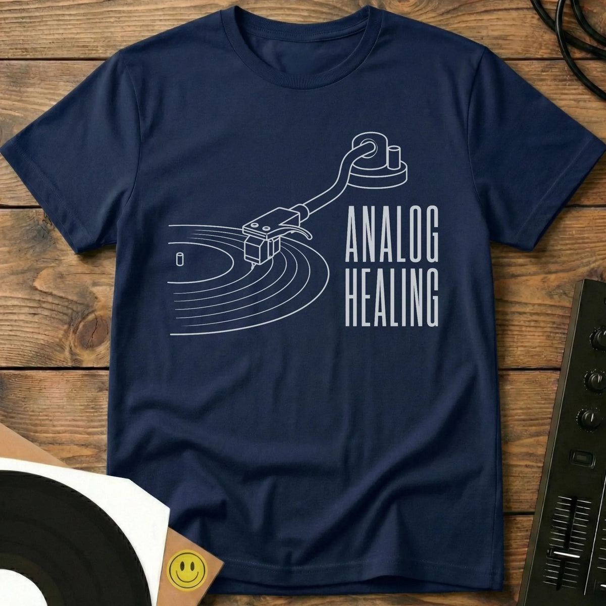 Analog Healing T-Shirt Navy / S Analog Healing T-Shirt