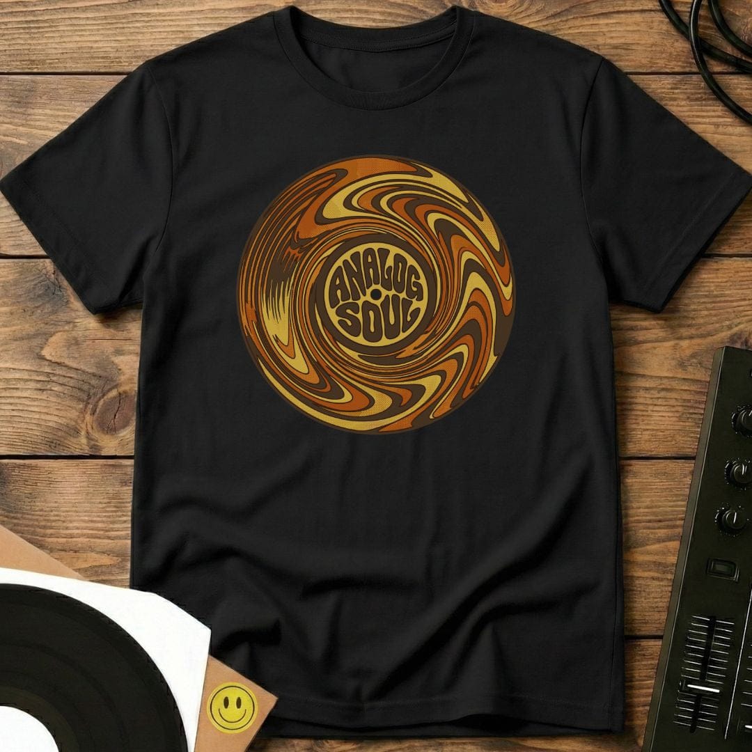 Analog Soul Picture Disc T-Shirt Black / S Analog Soul Picture Disc T-Shirt