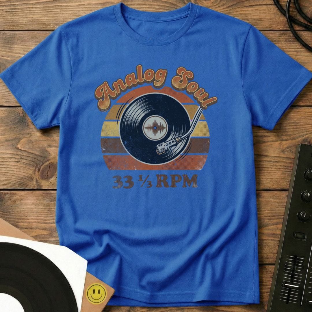 Analog Soul T-Shirt Royal / S Analog Soul T-Shirt
