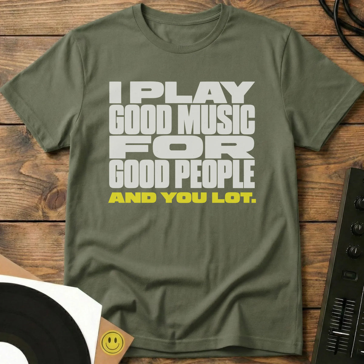 And You Lot T-Shirt Military Green / S And You Lot T-Shirt