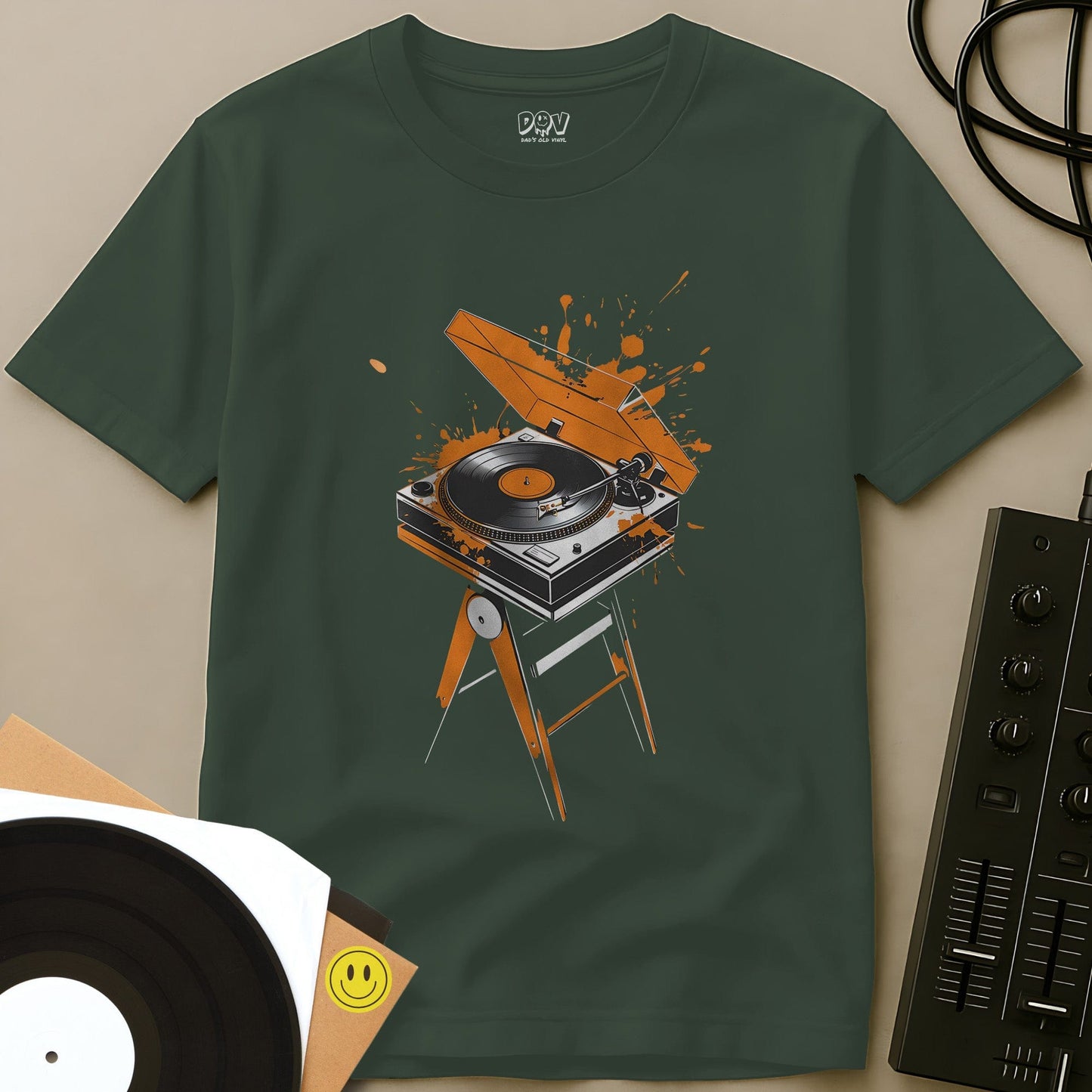 Artist At Work T-Shirt Military Green / S Artist At Work T-Shirt