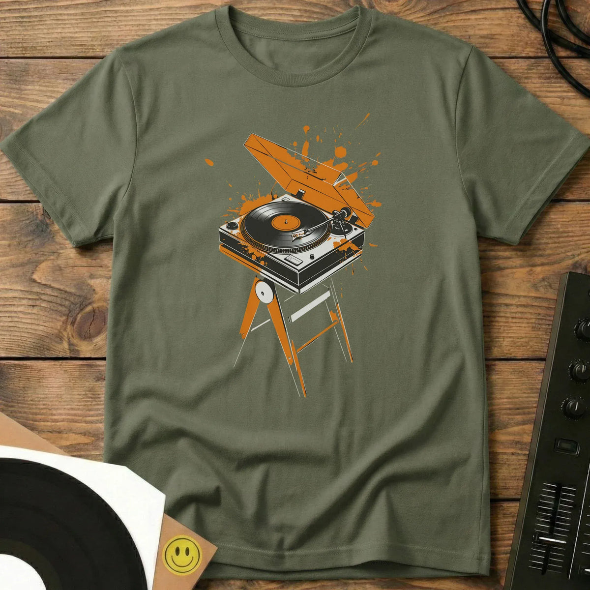 Artist At Work T-Shirt Military Green / S Artist At Work T-Shirt