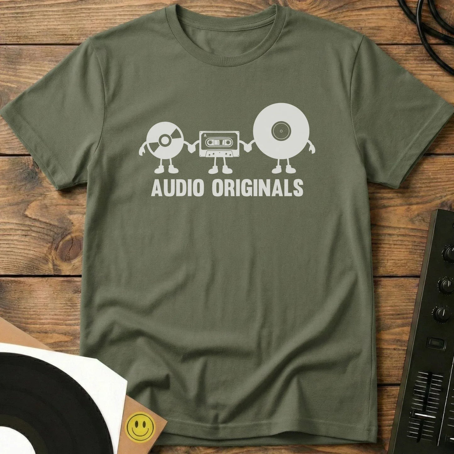 Audio Originals T-Shirt Military Green / S Audio Originals T-Shirt