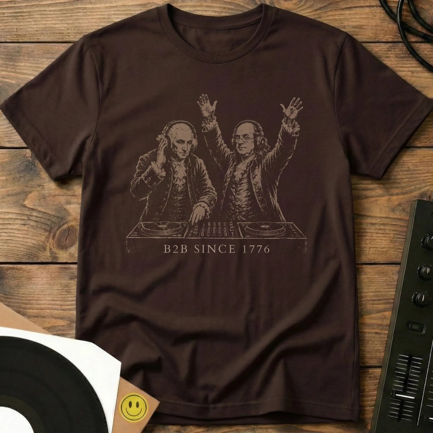 B2B Since 1776 T-Shirt Dark Chocolate / S B2B Since 1776 T-Shirt